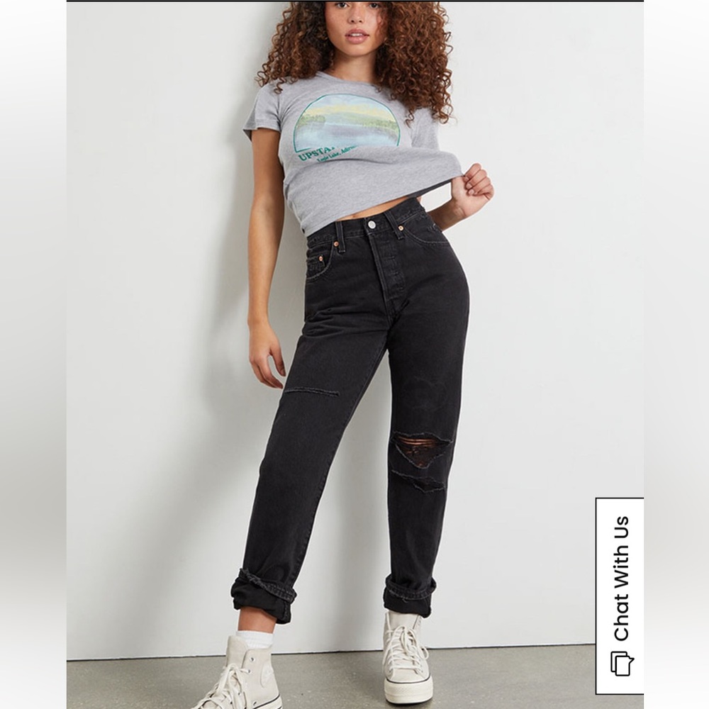Levi’s 501 Original High Rise Straight Leg Jean